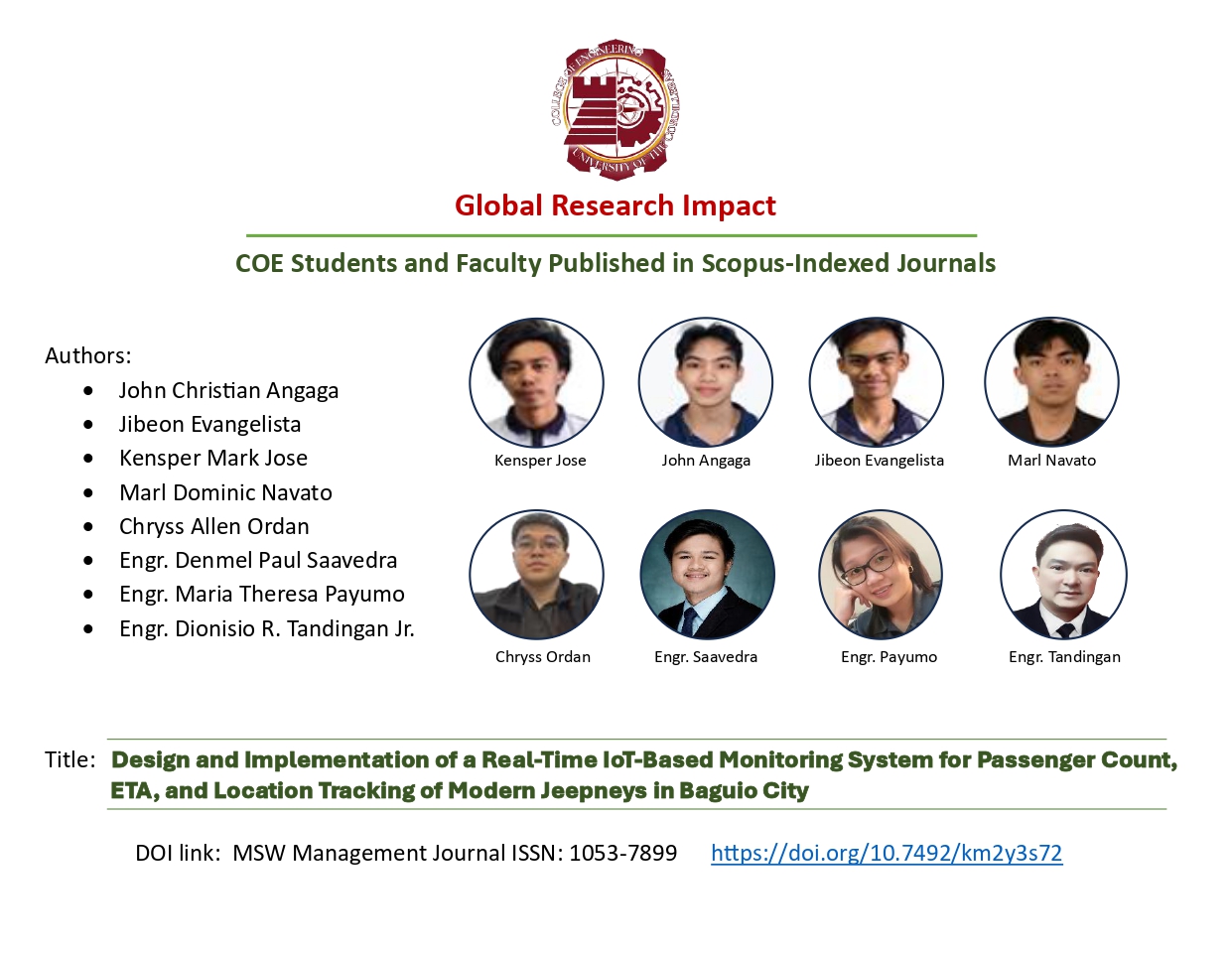 UC-CoE Global Research Impact: Empowering Innovation Through Research